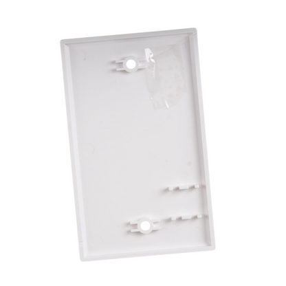 Placa de Pared Ciega Universal Blanca