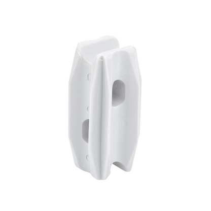 Aislador de Esquina para Poste de Cerco Eléctrico: Resistente a UV y Clima, Gris