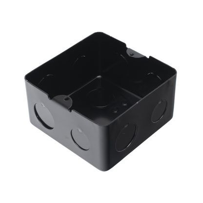 Caja de Registro Galvanizada Negra de 10x10 cm (Código 11000-00000)