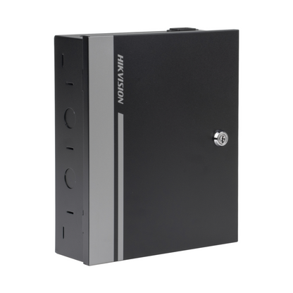 Controlador de Acceso para 2 Puertas, 4 Lectores, Gabinete/Fuente 12Vcc/8A, 10,000 Tarjetas, 50,000 Eventos.