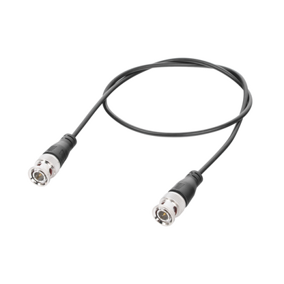 Cable de Video Coaxial con Conector BNC, 0.6 Metros, para Cámaras 4K, Interior.