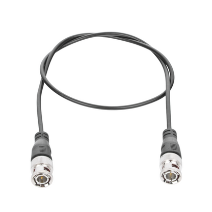 Cable de Video Coaxial con Conector BNC, 0.6 Metros, para Cámaras 4K, Interior.