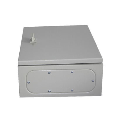 Gabinete Metálico IP66 Intemperie, 250x300x150mm, Placa Interior, Compuerta Atornillada, Chapa T.