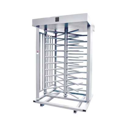 Torniquete Sencillo Cuerpo Completo para Alto Tráfico en Interior y Exterior Acero 100% con Acabado Gris