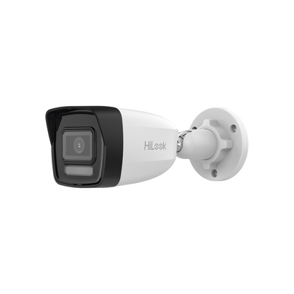 Cámara Bala IP 2 MP Lente 2.8 mm con Micrófono IR 30 Metros Exterior IP67 PoE  H.265 Plus ONVIF