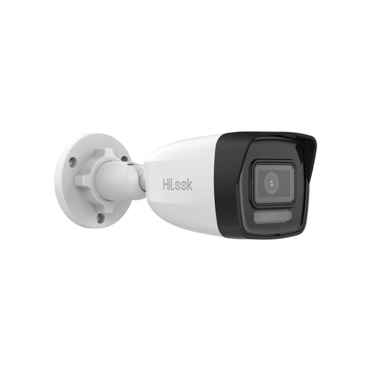 Cámara Bala IP 2 MP Lente 2.8 mm con Micrófono IR 30 Metros Exterior IP67 PoE  H.265 Plus ONVIF
