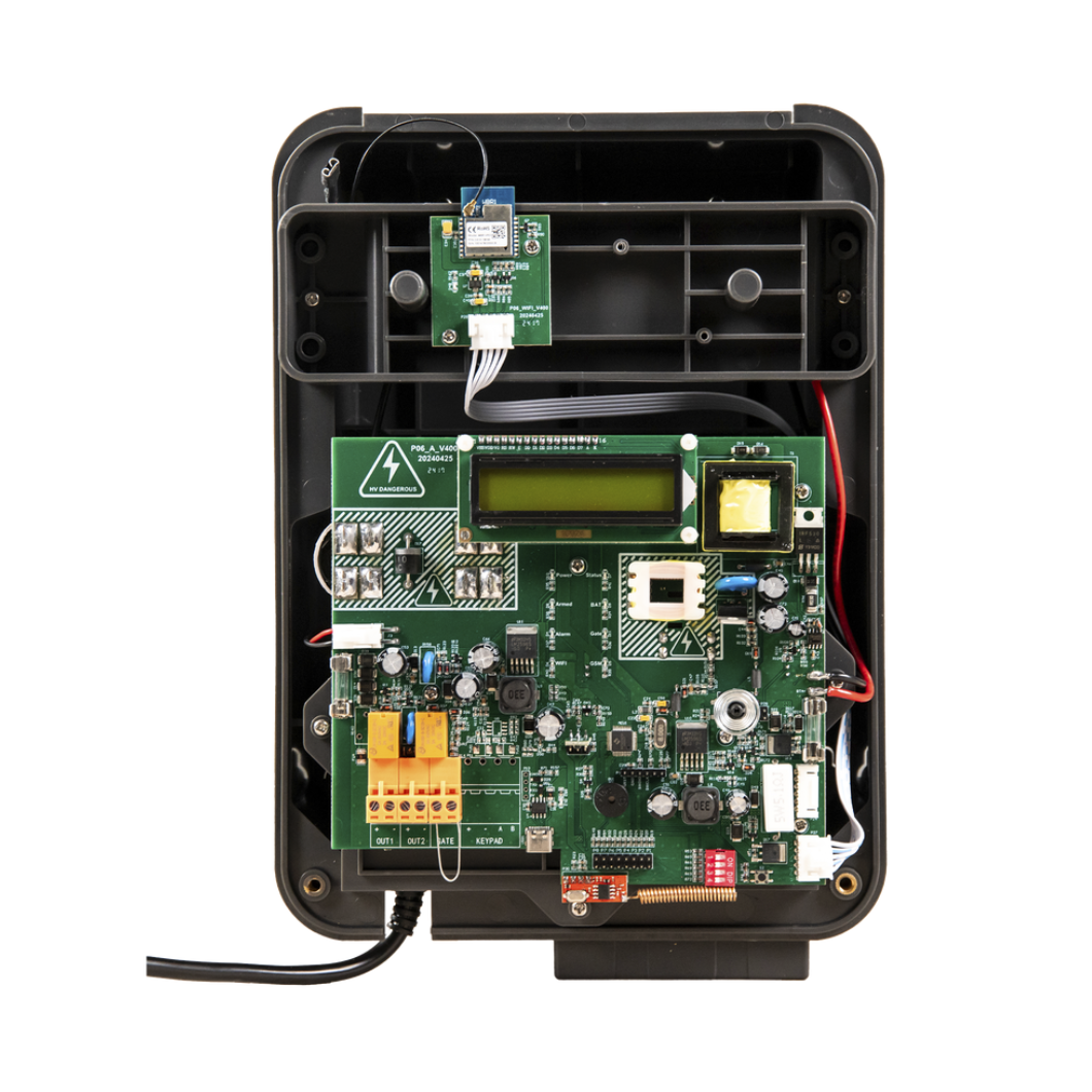 Energizador 2 Joules 6000 m WiFi Receptor Integrado Control Remoto y Tag