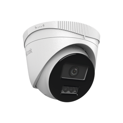 Cámara turret POE de 2 MP con micrófono para exterior