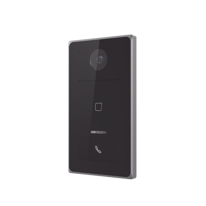 Frente de Calle IP 2MP PoE Standalone Apertura Hik-Connect Tarjetas MIFARE IP65 1 Relay