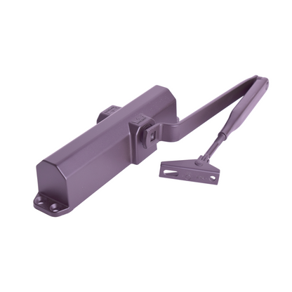 Cierrapuertas Hidráulico EN4 (Hasta 1100mm) - Chocolate Oscuro, Certificación UL