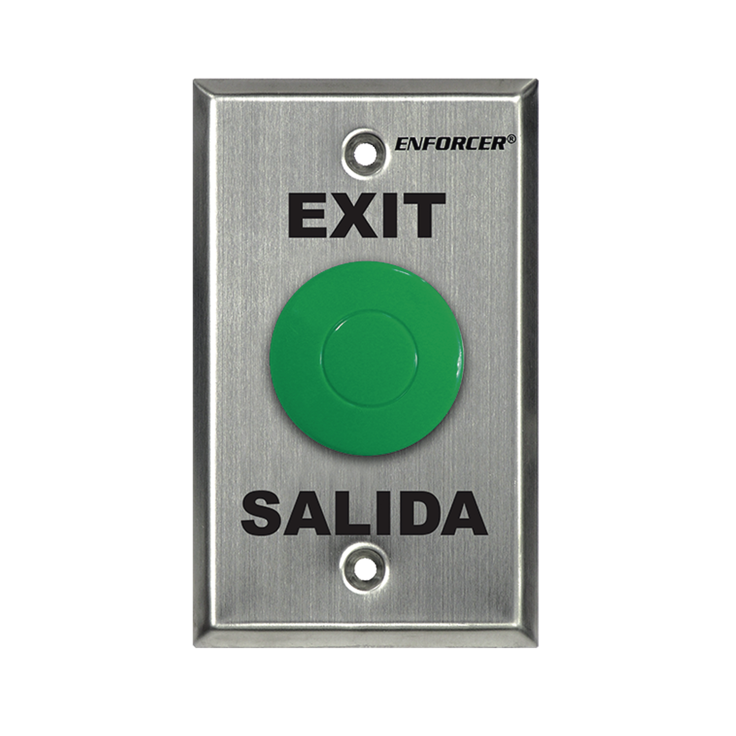 Botón de salida SECOLARM SD-7201GCPE1Q tipo hongo verde