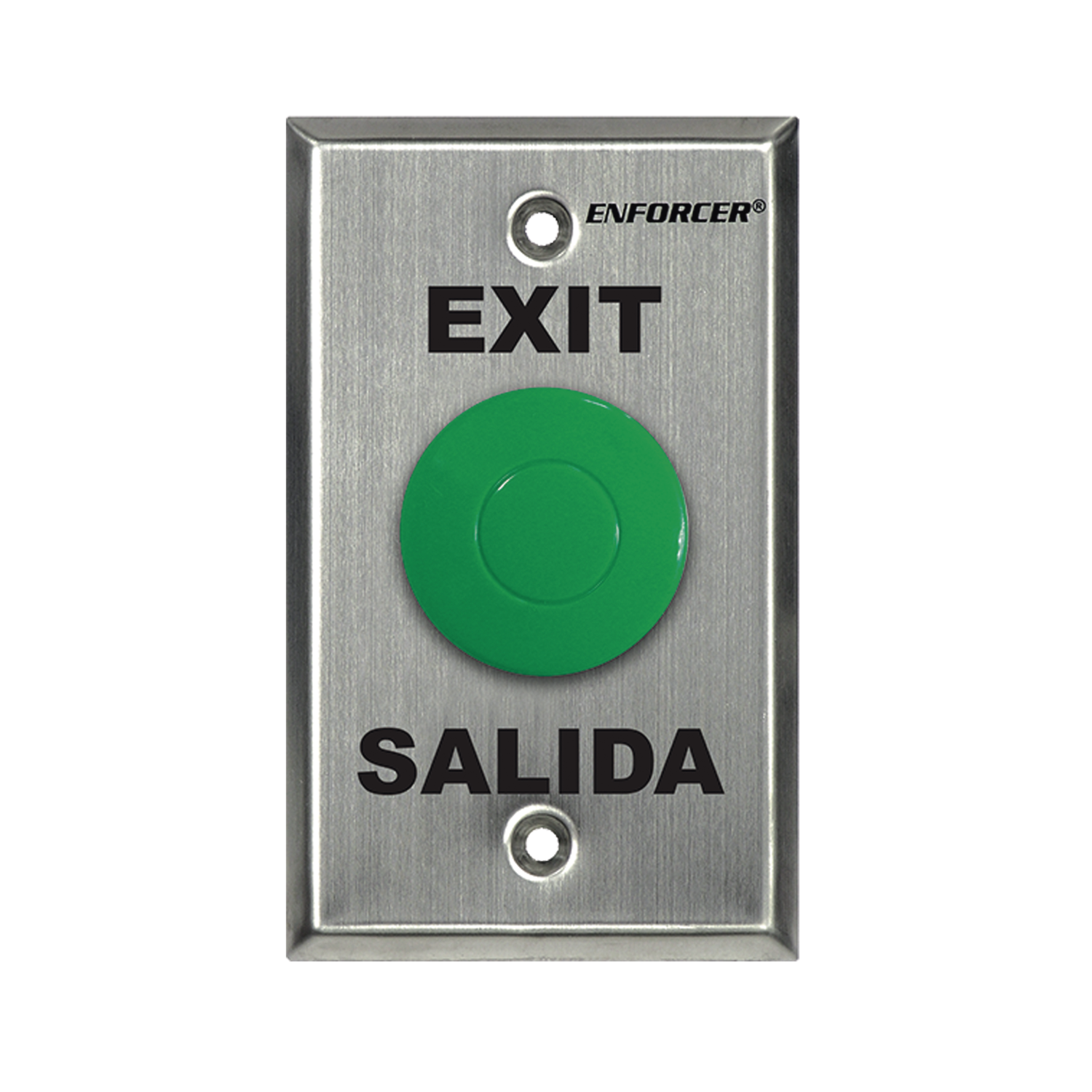 Botón de salida SECOLARM SD-7201GCPE1Q tipo hongo verde