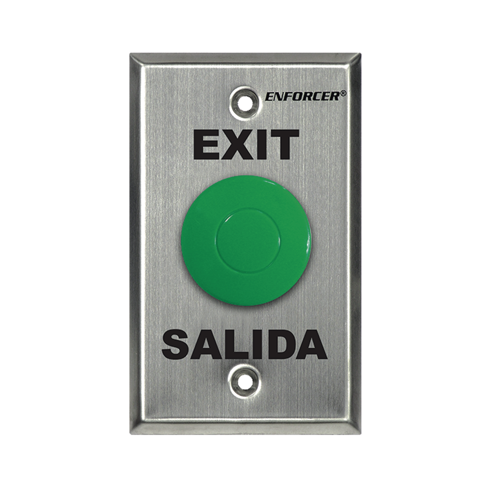 Botón de salida SECOLARM SD-7201GCPE1Q tipo hongo verde