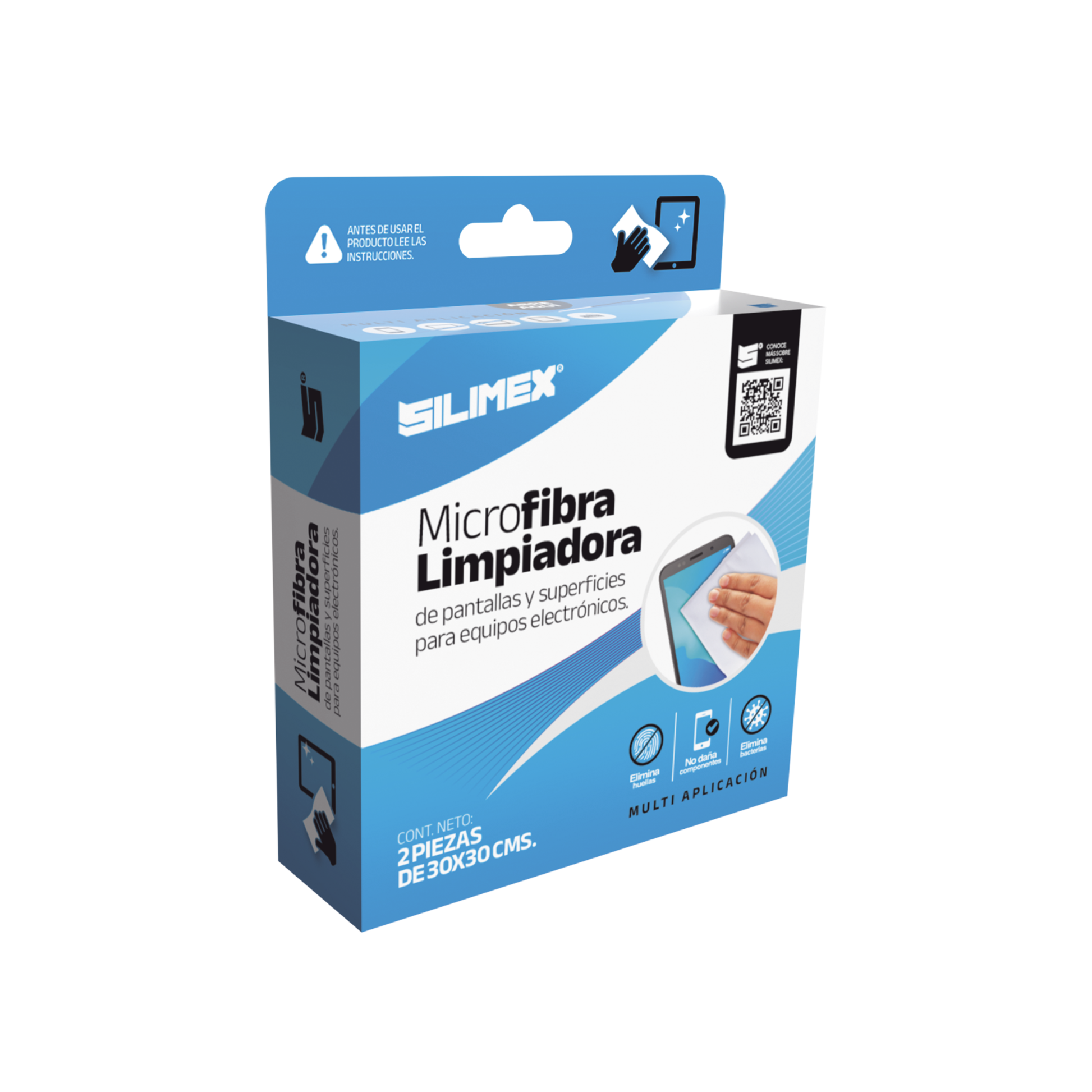 Toallita seca SILIMEX TOALLITA-SECA para limpieza de equipos electrónicos