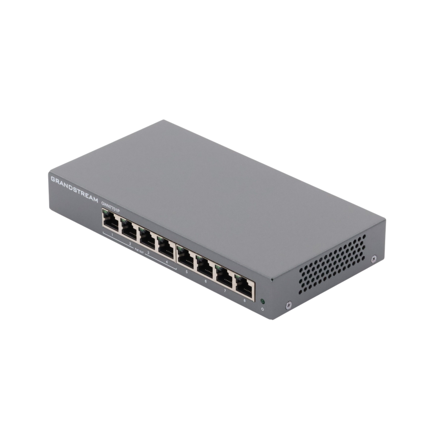 Switch PoE+ Gigabit No Administrable 8 Puertos / 4 PoE+ / 16 Gbps
