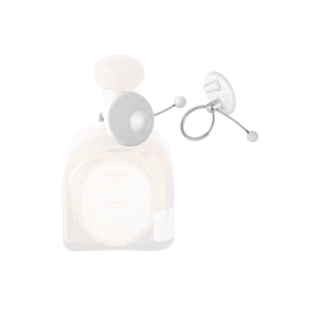 Tags RF para botellas Century B004 color gris claro