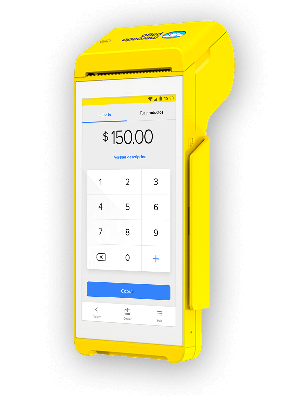 Terminal Point Smart 2 Mercado Pago con Wi-Fi y SIM incluida.