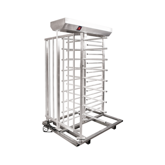 Torniquete de cuerpo completo ACCESSPRO XT-100-L de acero inoxidable