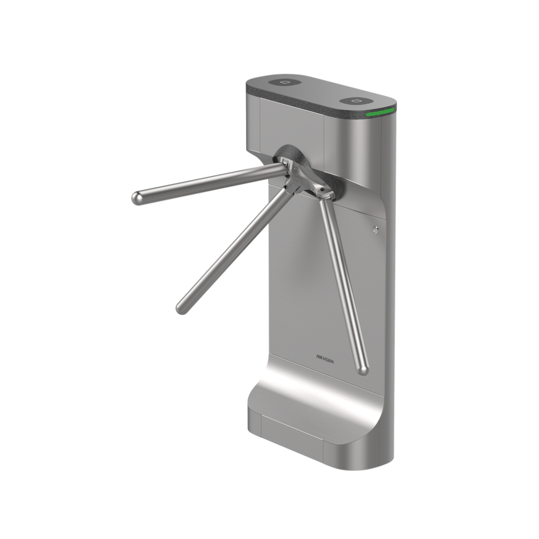 Torniquete trípode slim HIKVISION DS-K3G411LXR para control de acceso